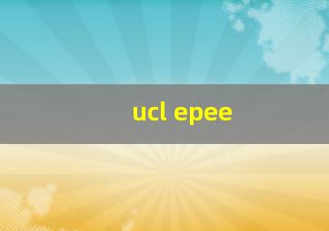 ucl epee